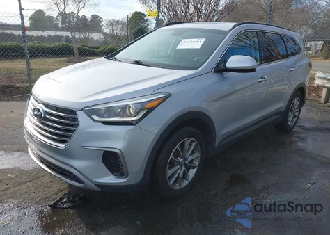 2017 Hyundai Santa Fe Se из США, поврежденный, VIN KM8SM4HF0HU196860